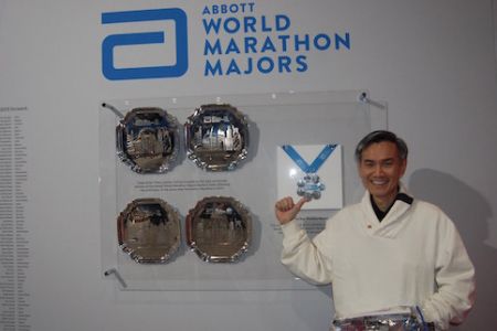 Winston's aspiration to do the 6 marathon majors