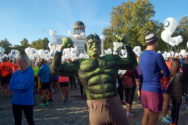 The Hulk at the Breakfast Run