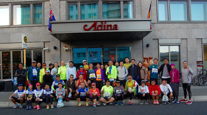 Group photo before we set off for the start area